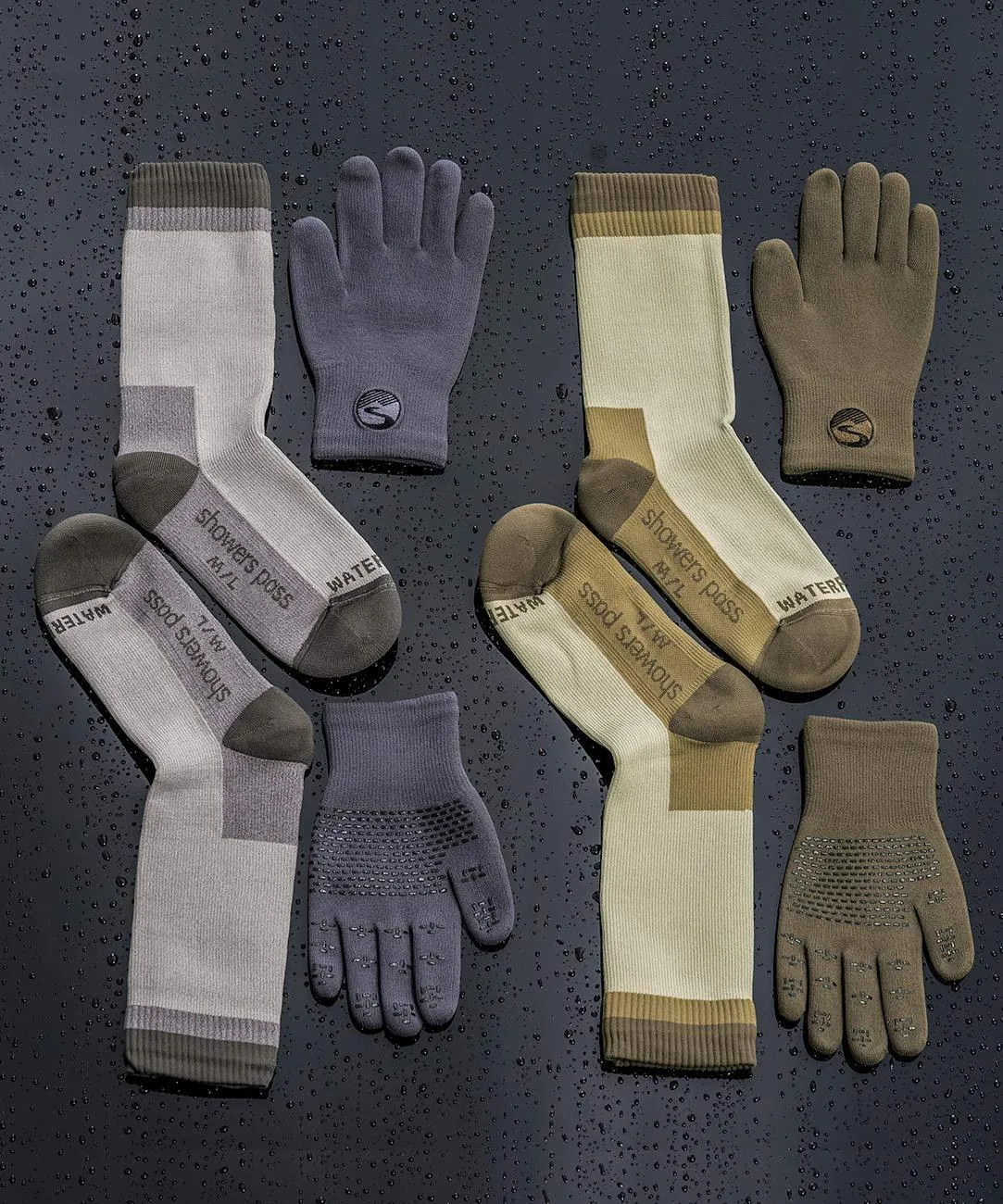 Cross Point Waterproof Knit Gloves: Pro Wool