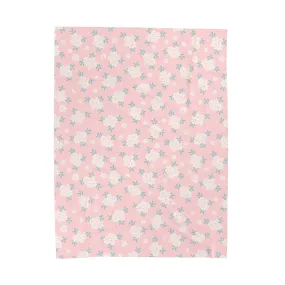 Dainty Flowers - Plush Blanket