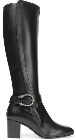 'Dionysus' Leather Knee Boots