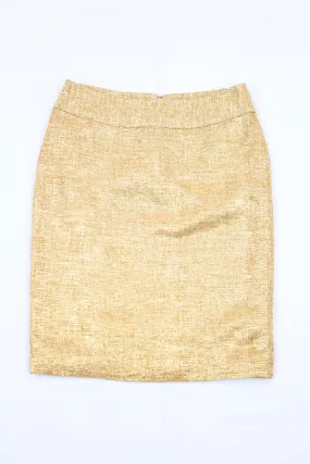 Dolce & Gabbana - Metallic Pencil Skirt