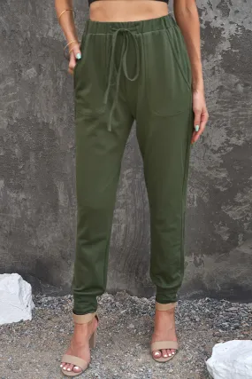 Drawstring Casual Pants