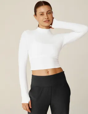 Featherweight Moving On Cropped Pullover