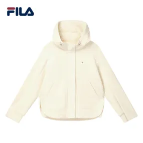 FILA CORE Women's WHITE LINE EMERALD Knit Top in Ash