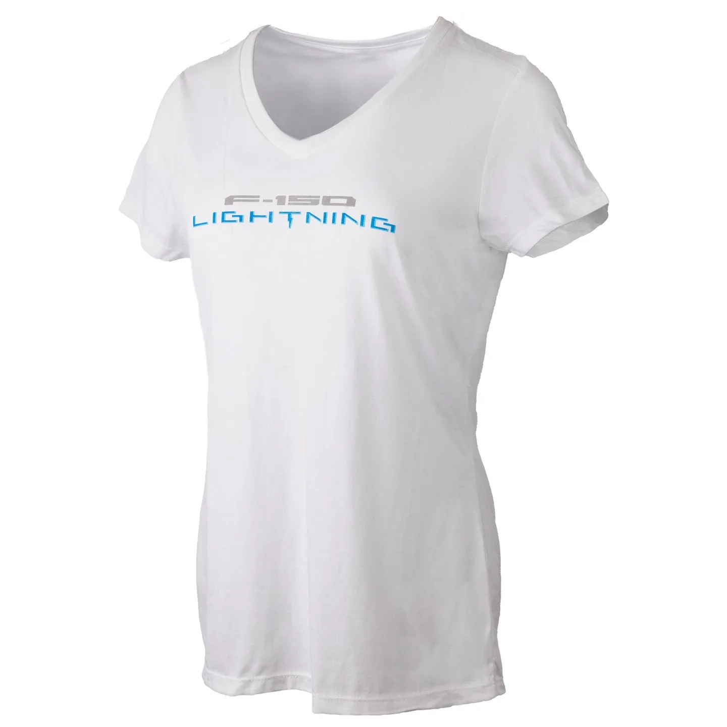 Ford F-150 Lightning Women's Logo V-Neck T-Shirt