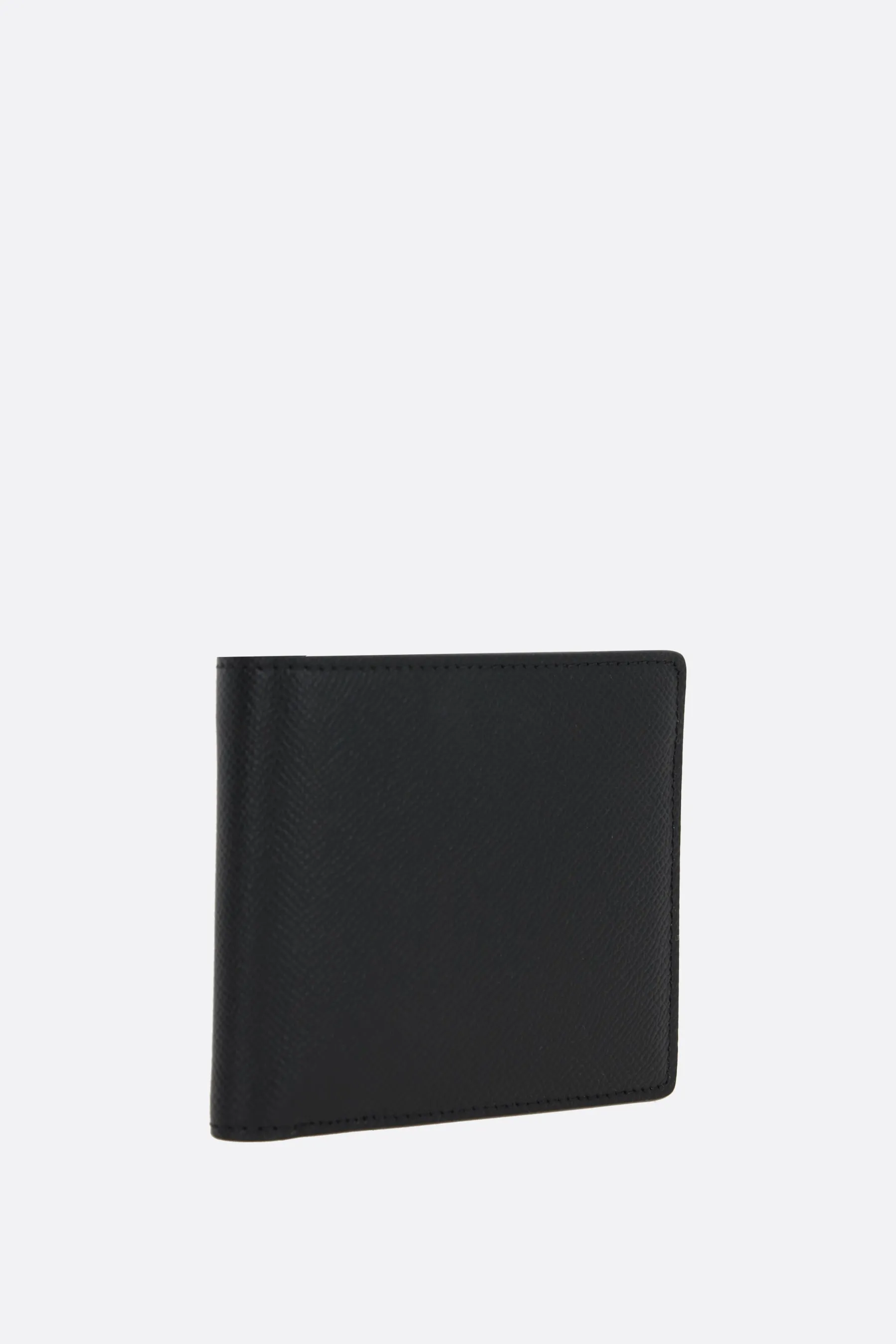 Four Stitches textured leather billfold wallet