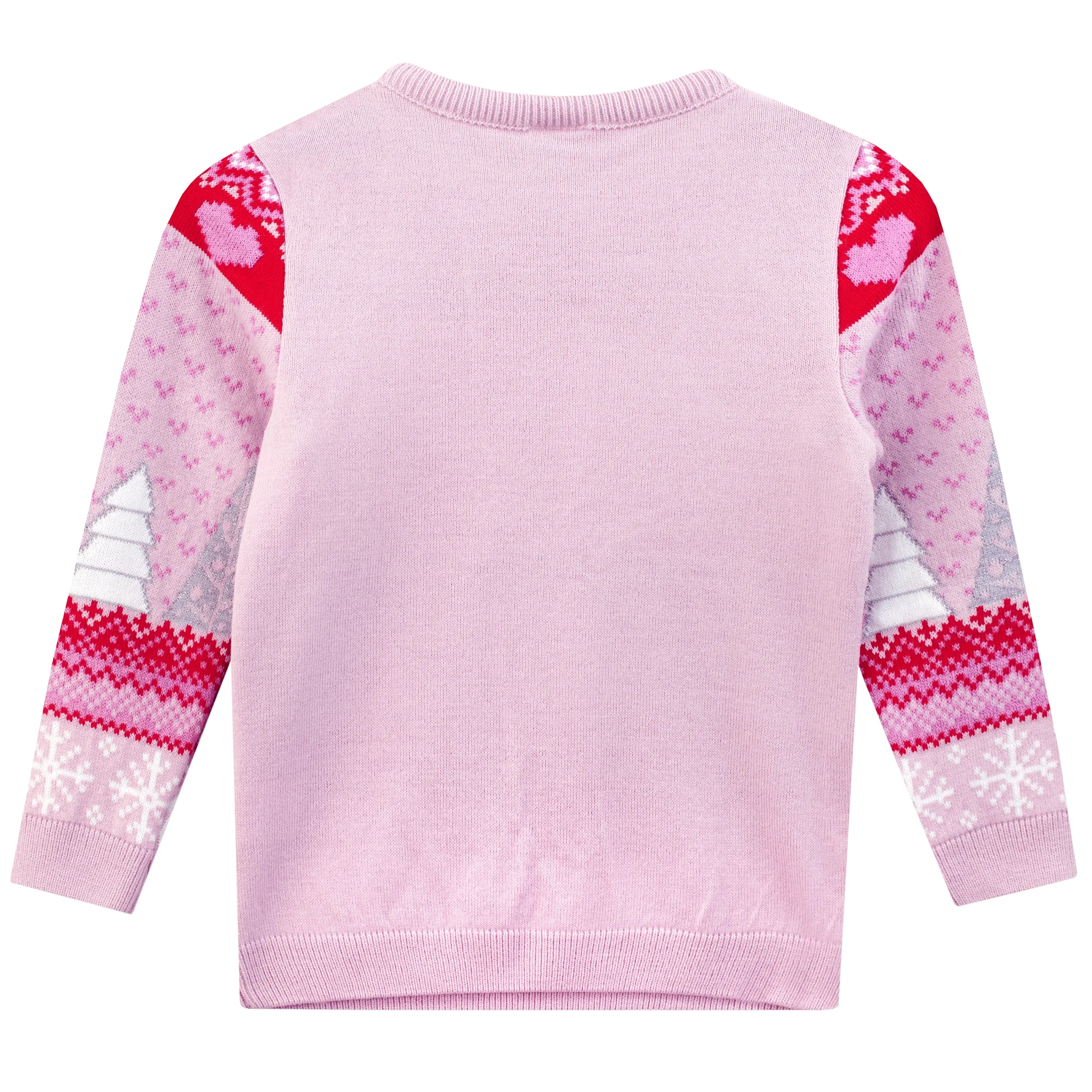 Girls Barbie Christmas Jumper