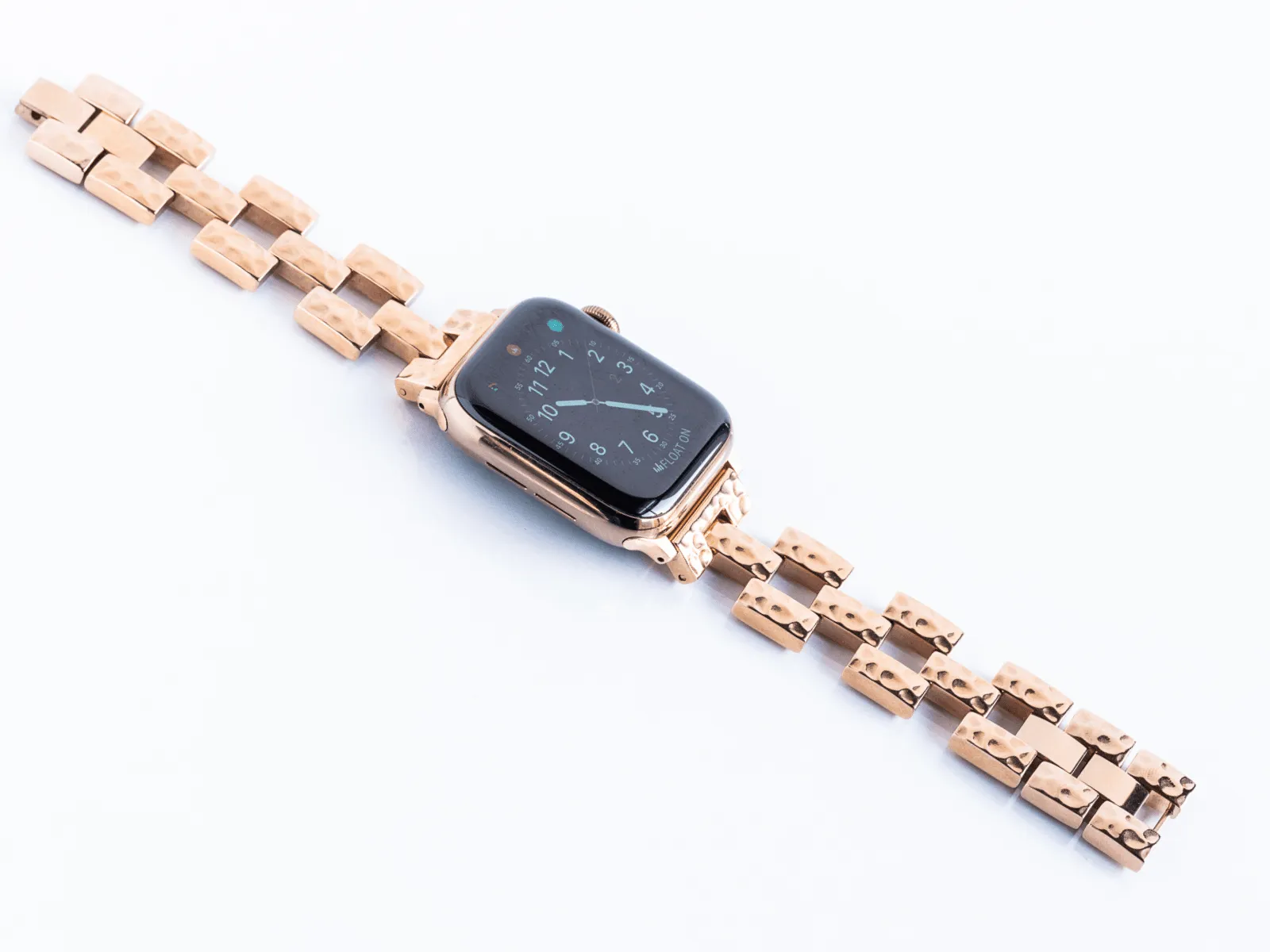 Goldenerre Hammered Link Band for the Apple Watch