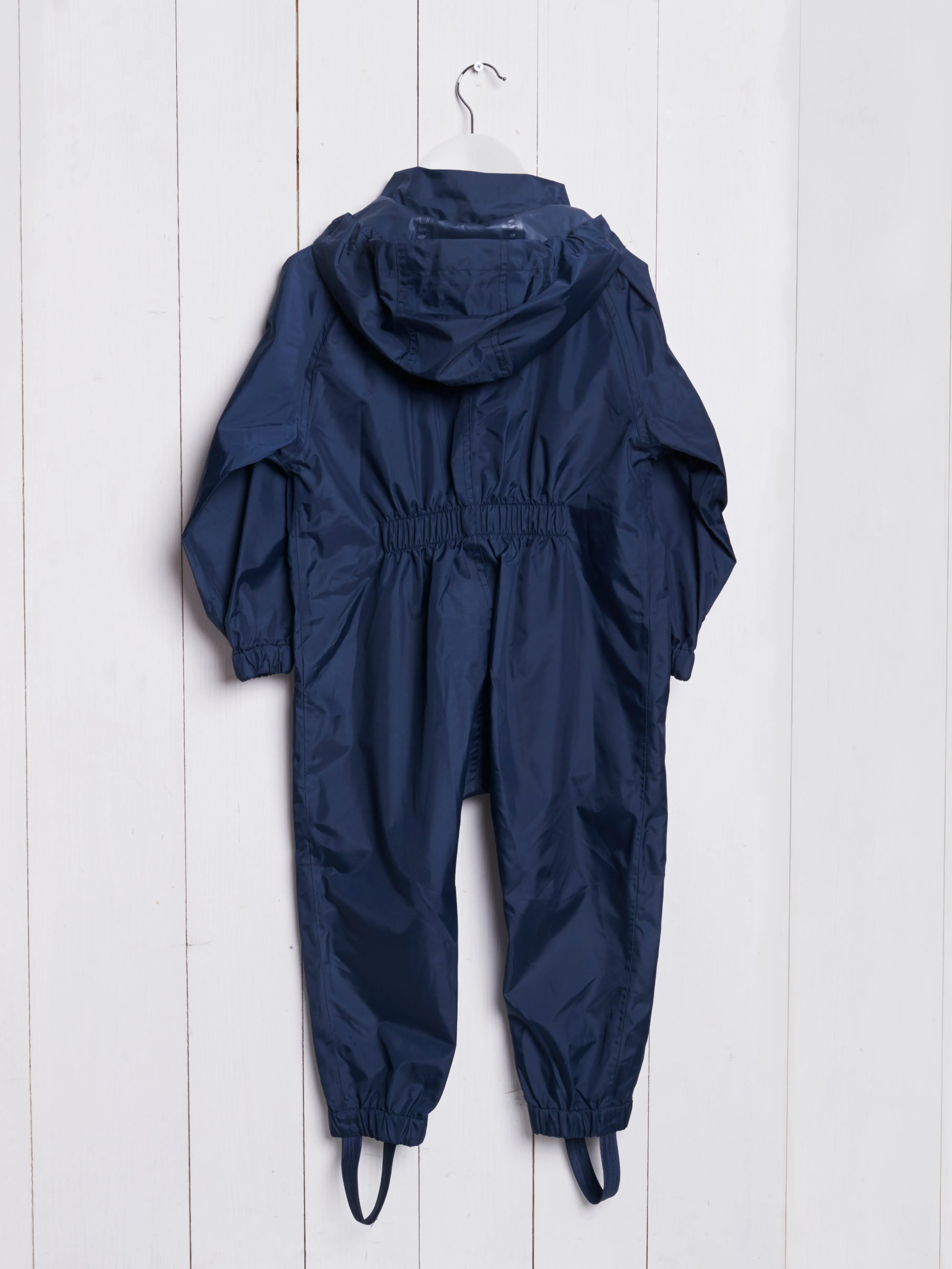 GRASS & AIR - Toddler Puddlesuit in Navy