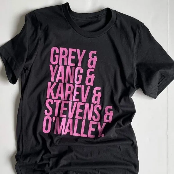 Grey's Anatomy Hot Pink Tee