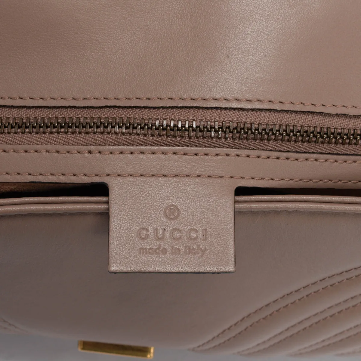 Gucci Dusty Pink Matelasse Small GG Marmont Bag