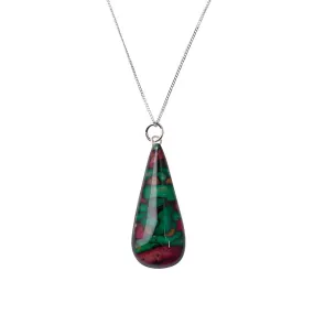 Heathergems Tear Drop Heather Pendant (SP91)