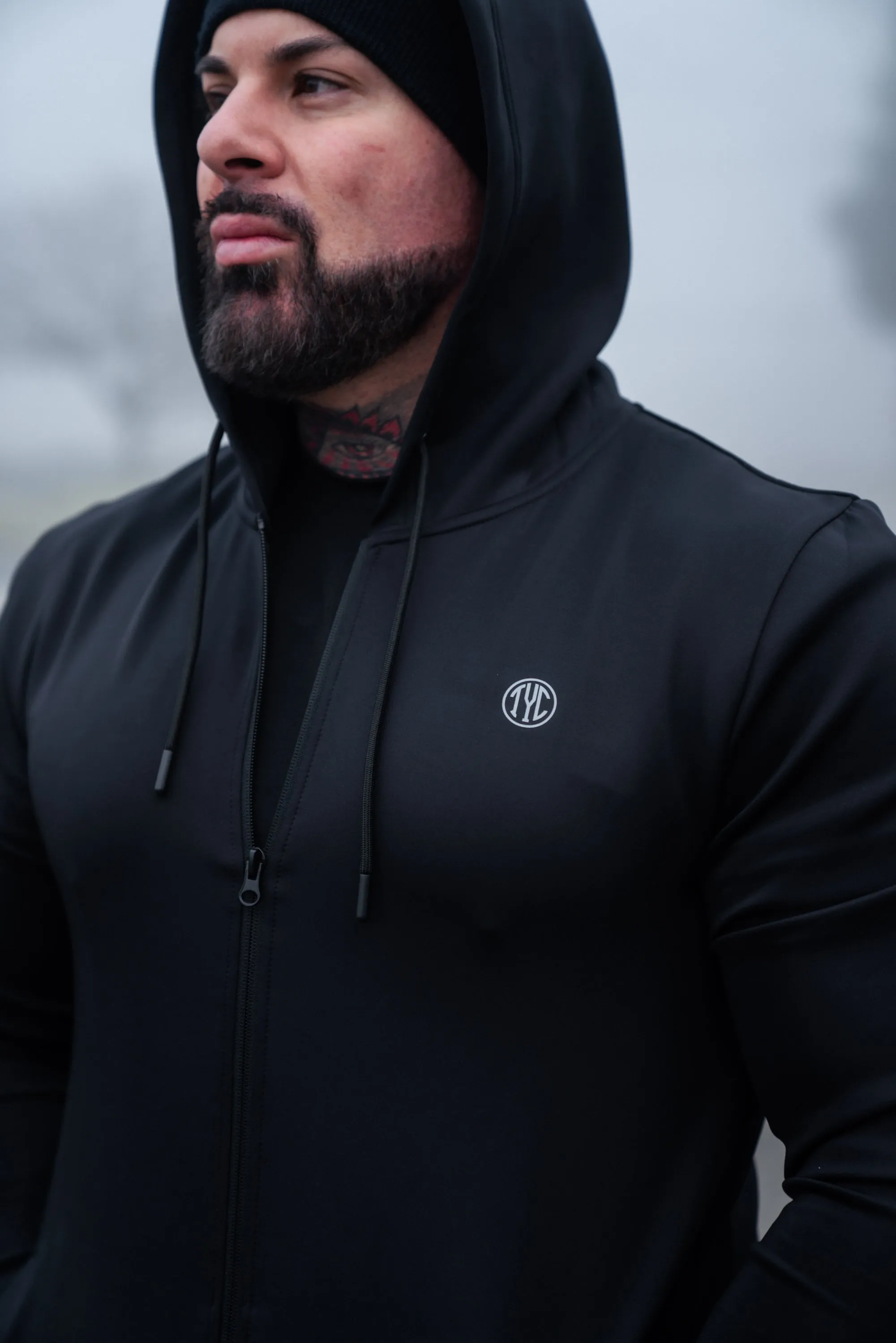 Hustle Hoodie - Onyx Black