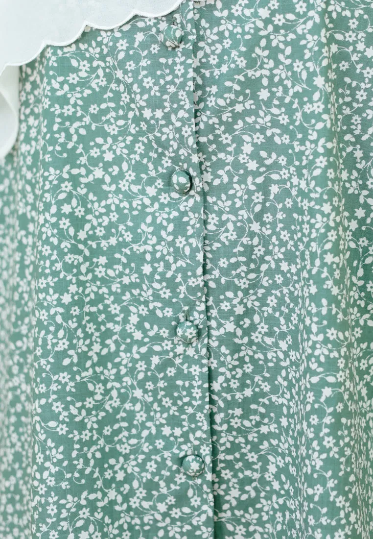 Indah Kurung (Earth Green)