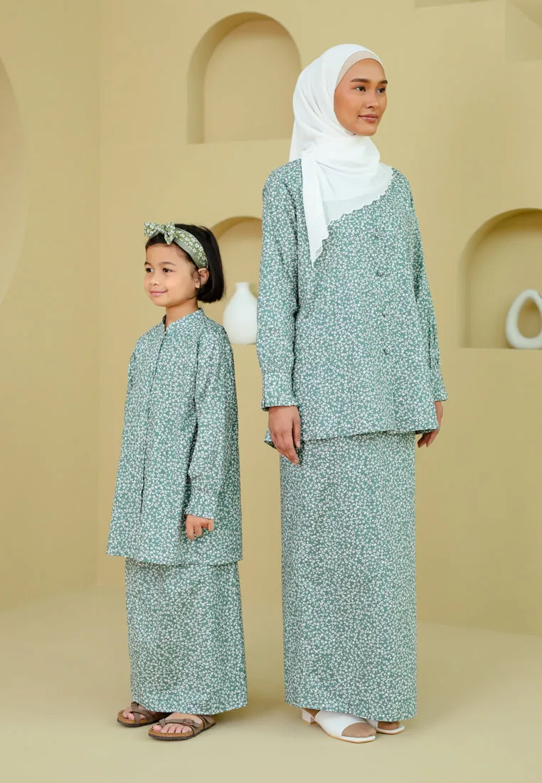 Indah Kurung (Earth Green)