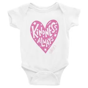 Kindness Always Pink Onesie