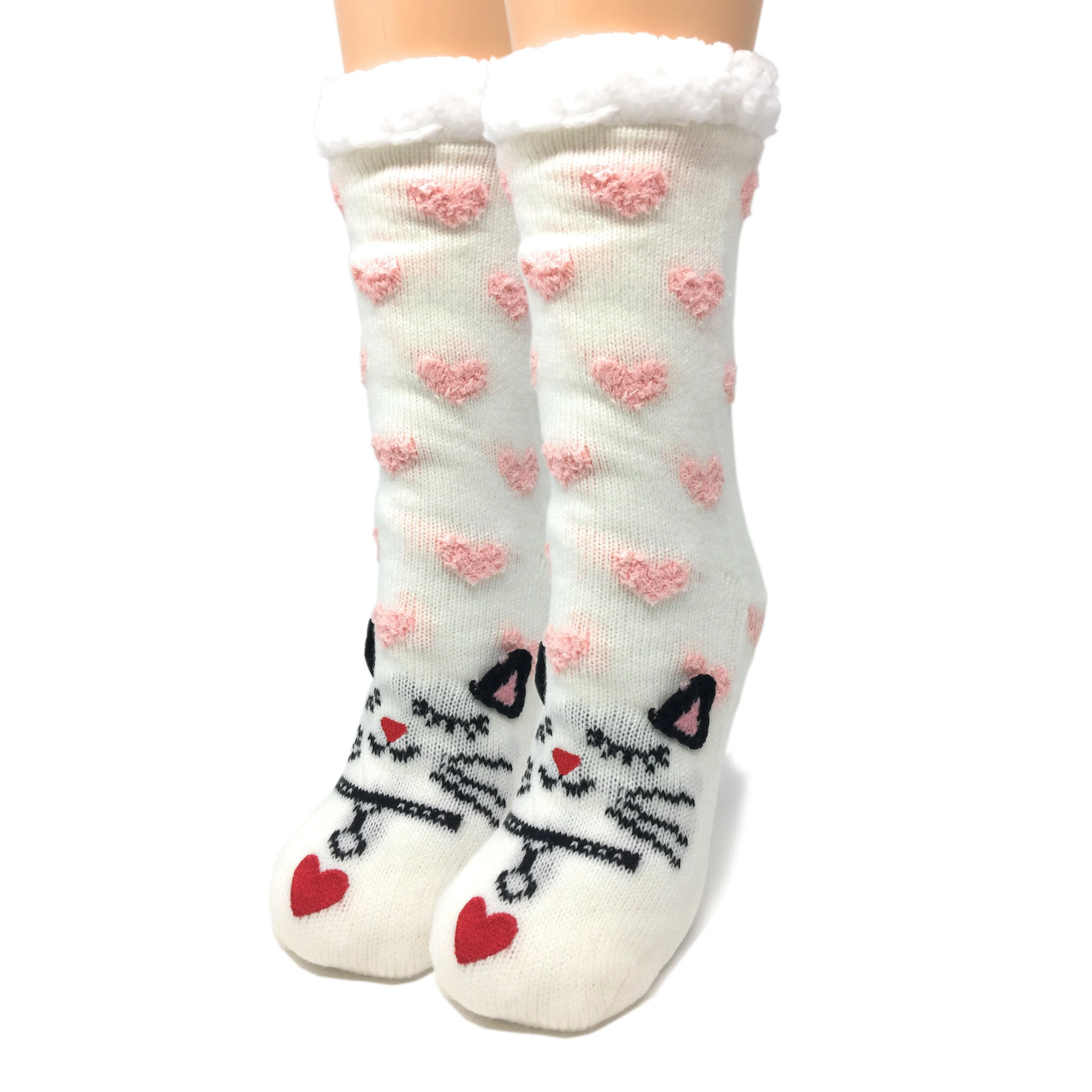 Kitty Kitty Slipper Socks