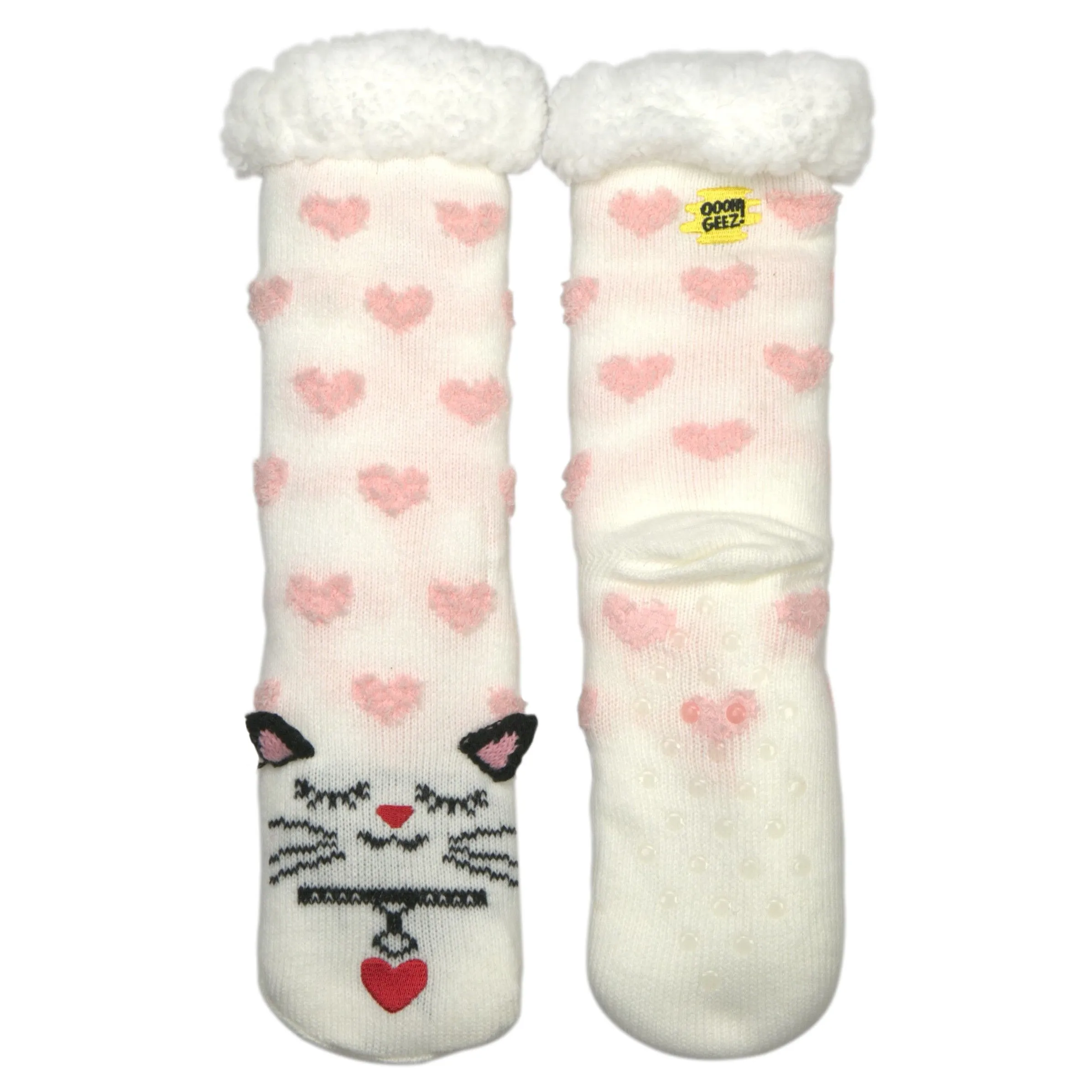 Kitty Kitty Slipper Socks