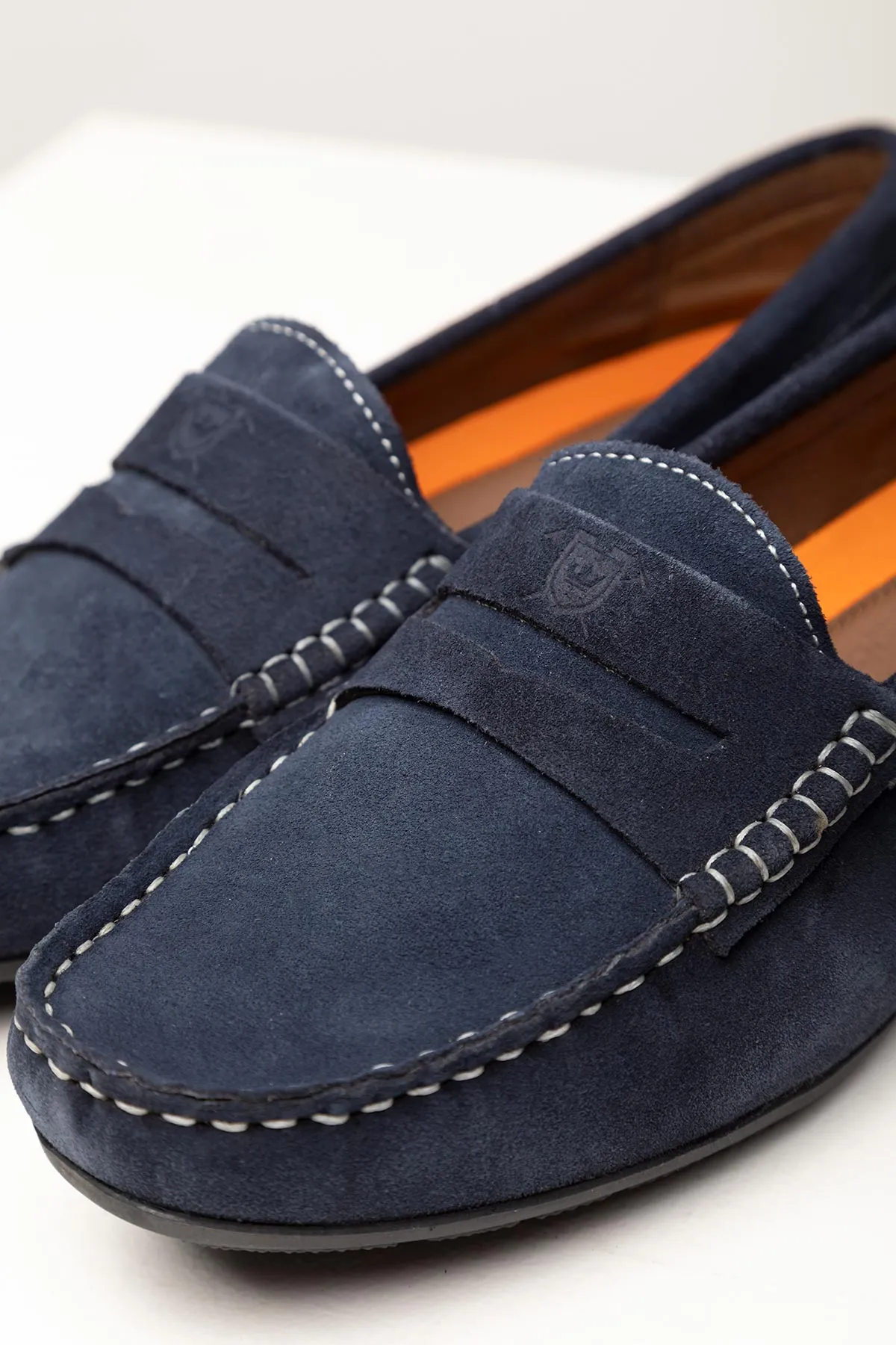 Ladies Suede Driving Loafers - Wrelton