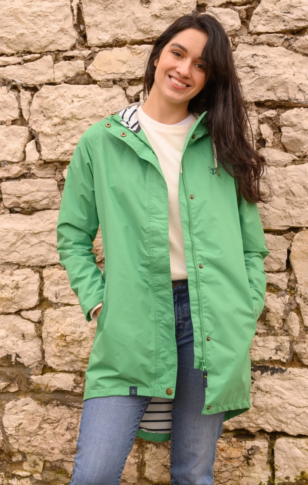 Long Beachcomber Jacket - Seagrass