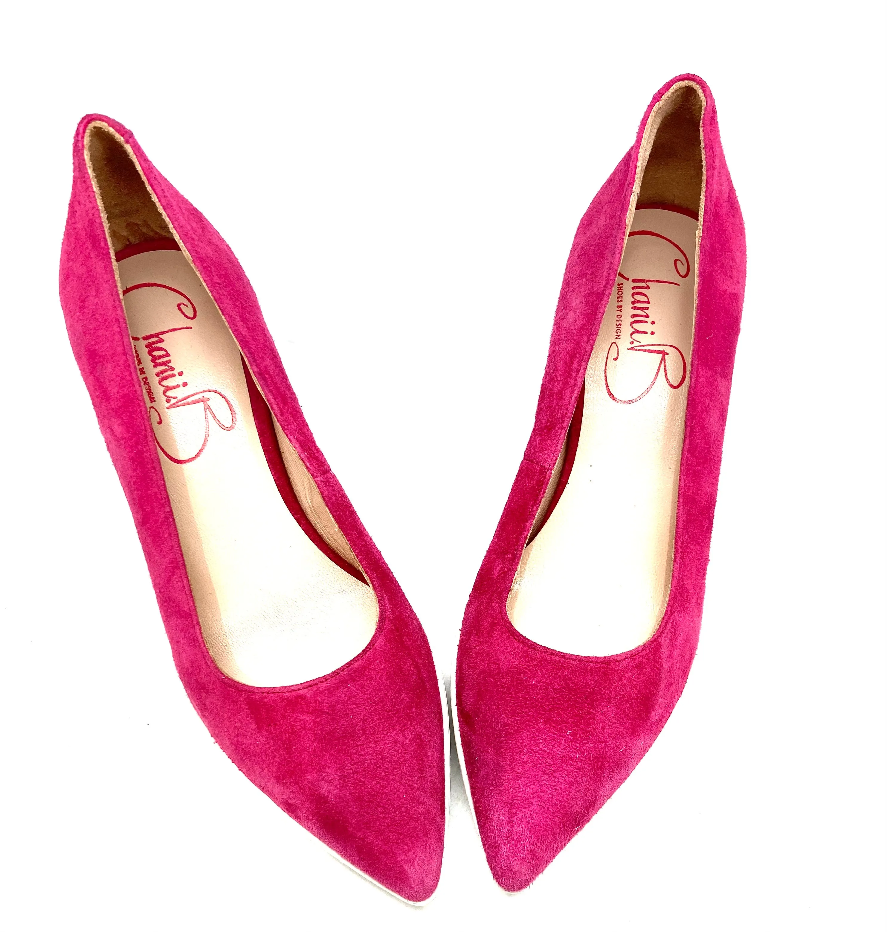 Lu Lu - Fuchsia Suede