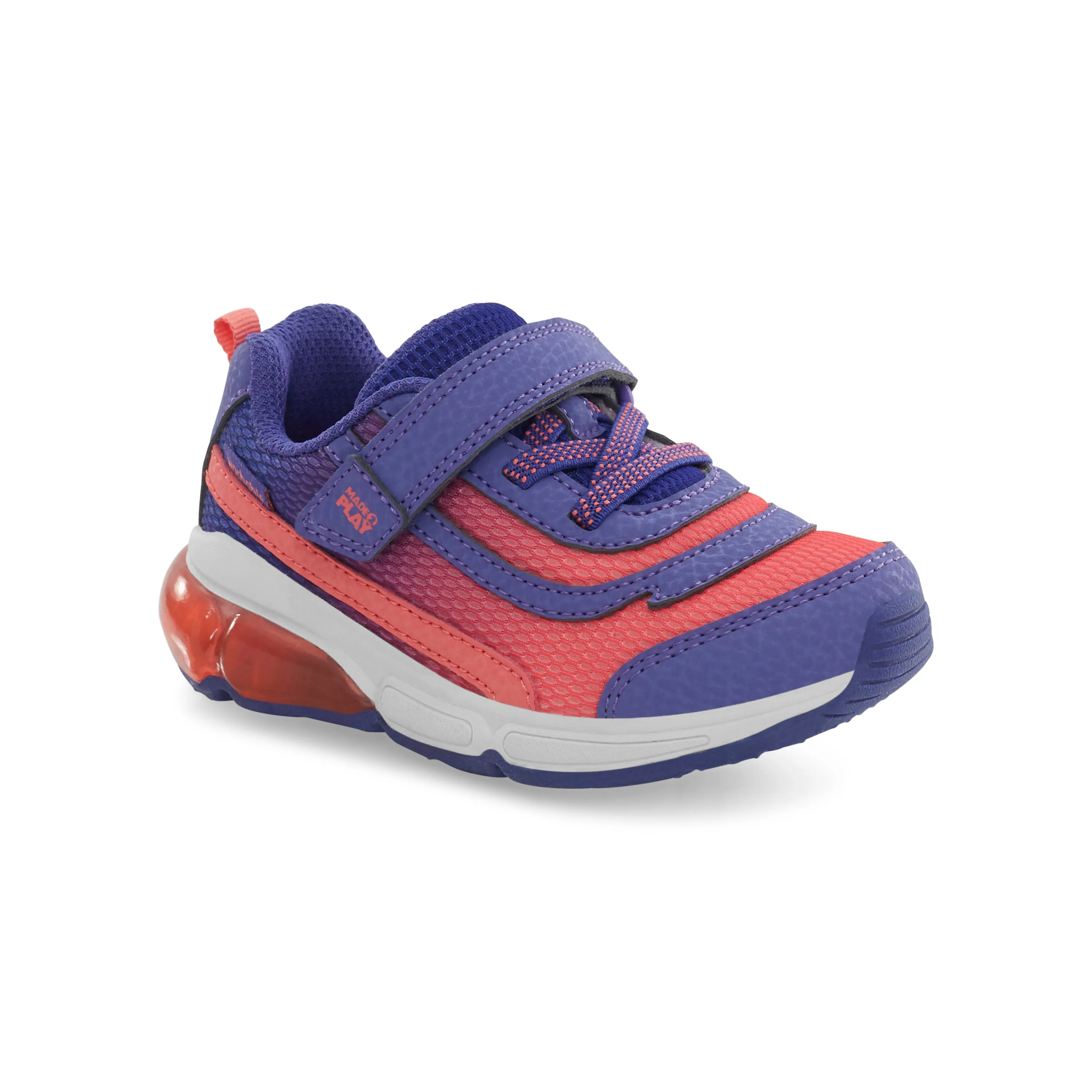 MADE2PLAY Kid's Surge Bounce Lighted Athletic - Purple/Multi