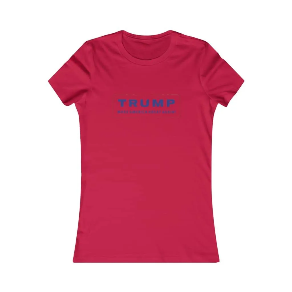 Make America Great Again Trump Iconic Ladies' T-Shirt