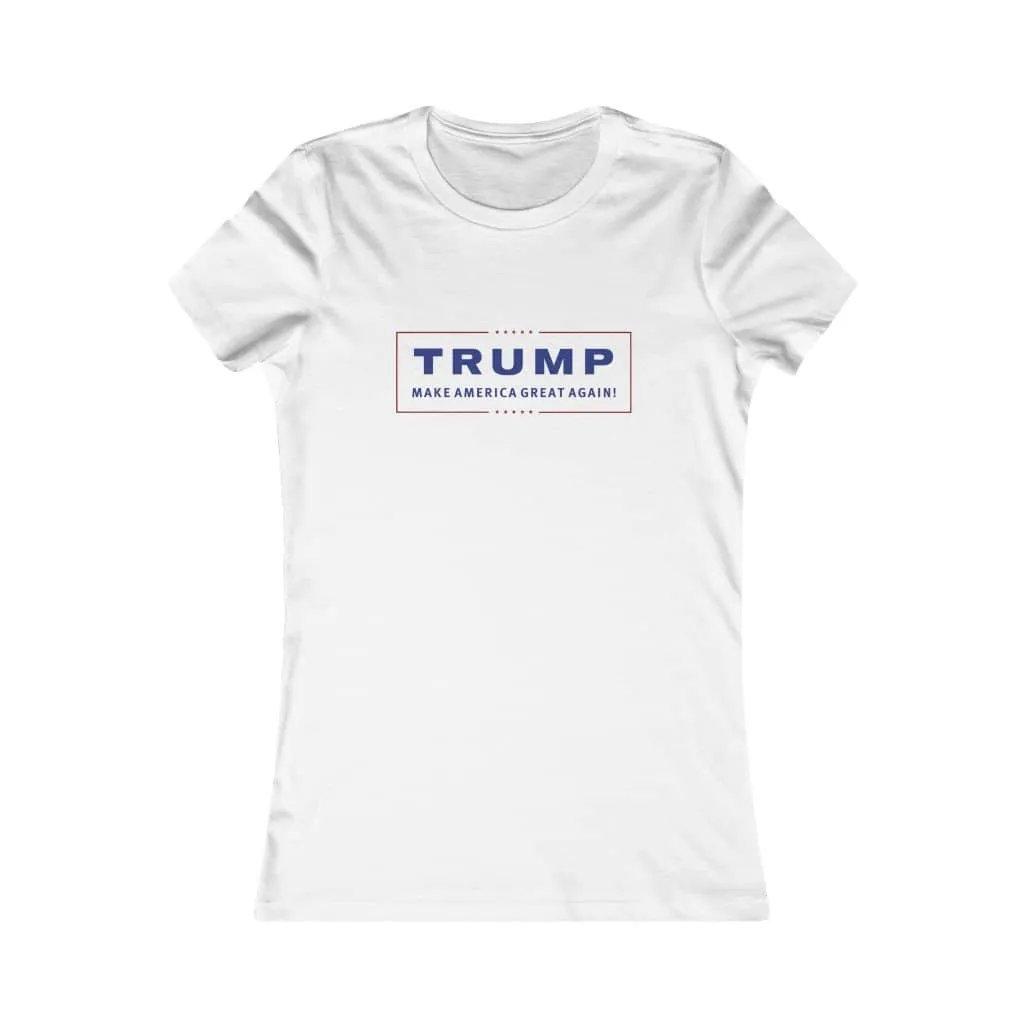 Make America Great Again Trump Iconic Ladies' T-Shirt