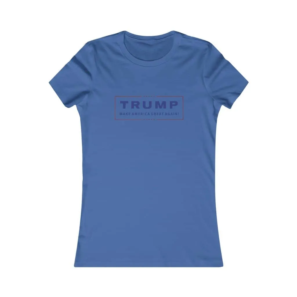 Make America Great Again Trump Iconic Ladies' T-Shirt