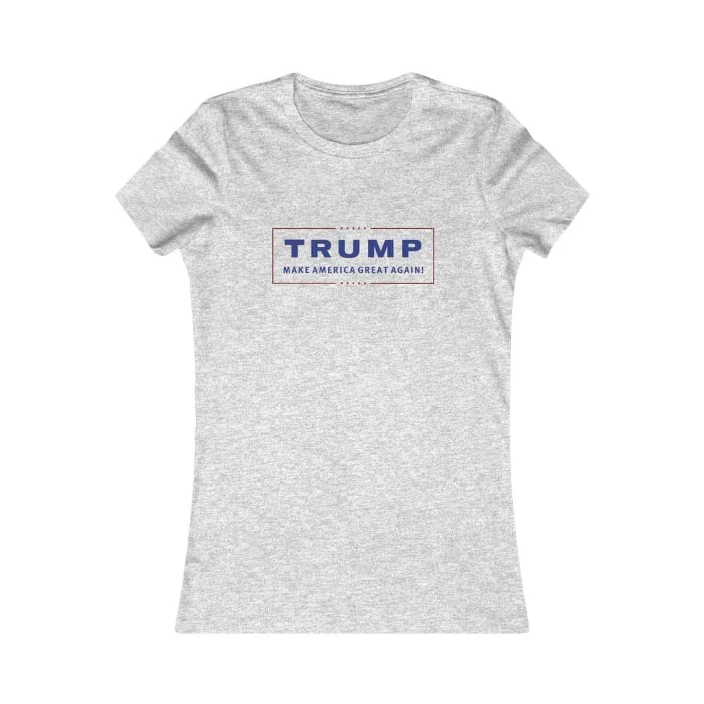 Make America Great Again Trump Iconic Ladies' T-Shirt