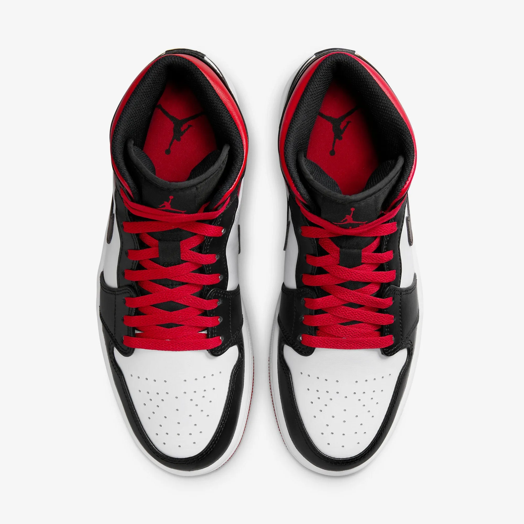 (Men's) Air Jordan 1 Mid 'Gym Red / Black Toe' (2023) DQ8426-106