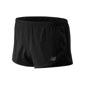 Mens New Balance Accelerate Split Short - Black