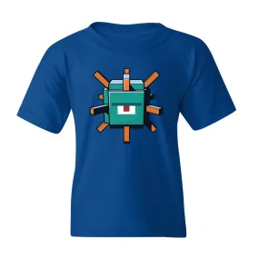 Minecraft Jolly Mobs Guardian Kids Short Sleeve T-Shirt