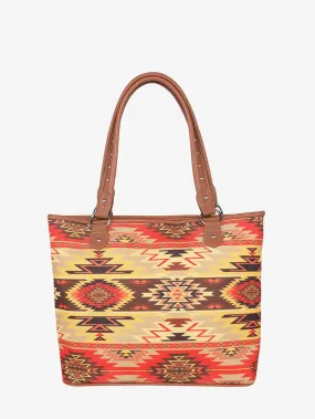 Montana West Aztec Canvas Tote Bag