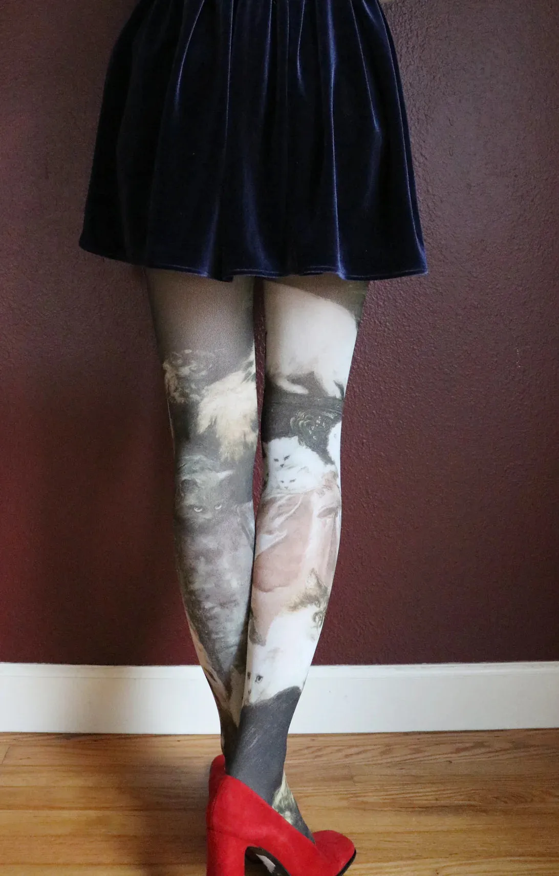 My Wife'S Lovers By Carl Kahler Printed Art Tights