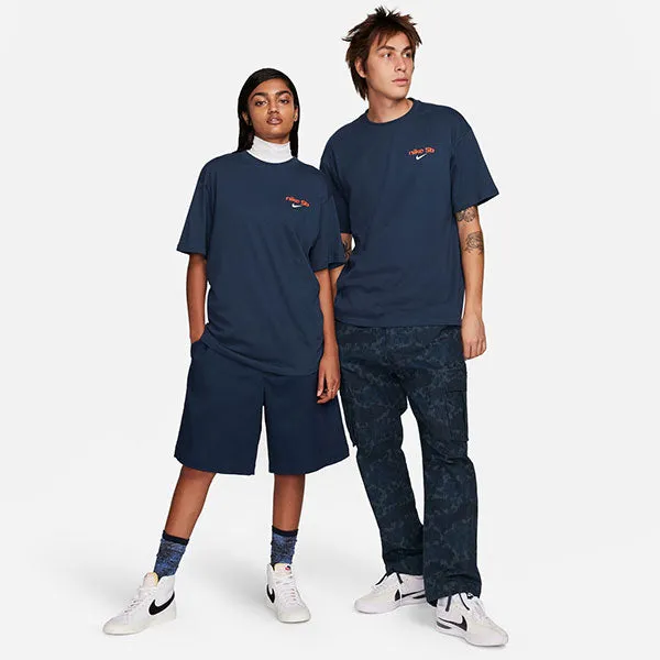 Nike SB Repeat Tee Midnight Navy