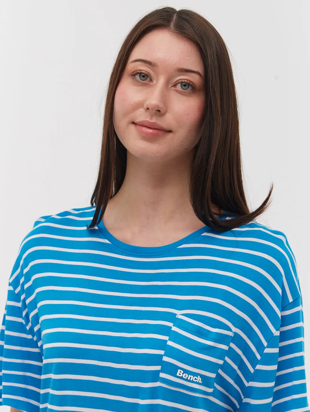 Nouria Striped Pocket T-Shirt