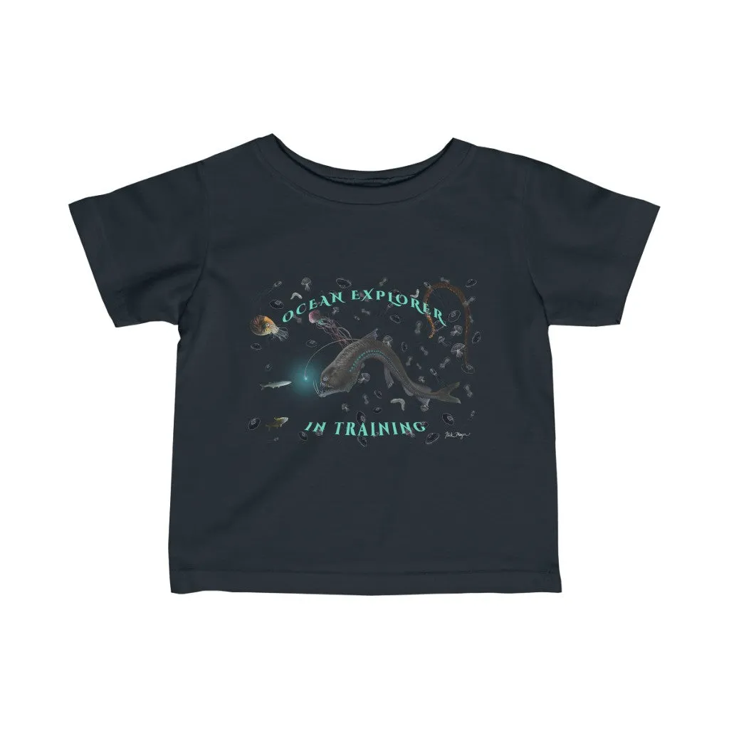 Ocean Explorer in Training Infant Fine Jersey Tee