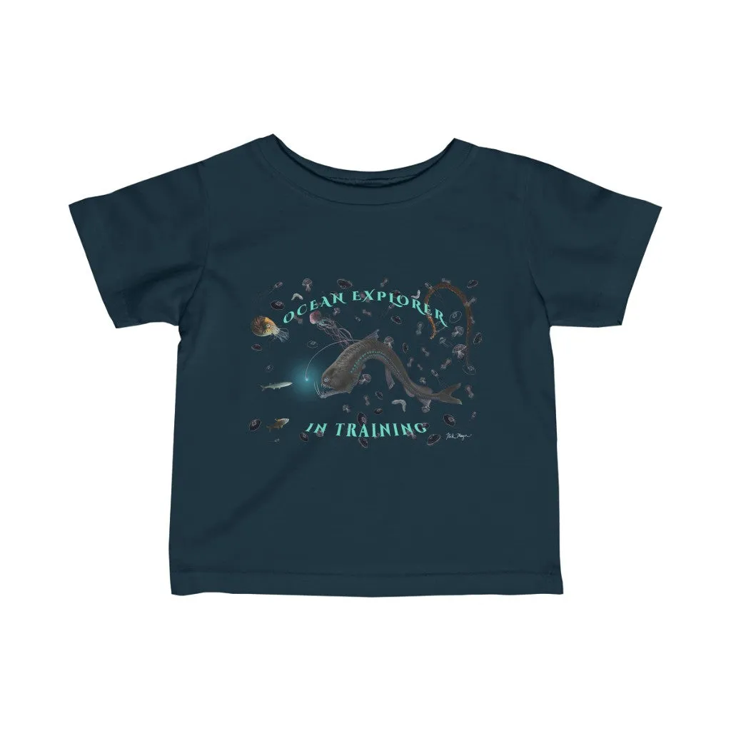 Ocean Explorer in Training Infant Fine Jersey Tee