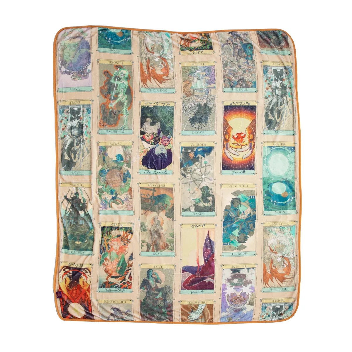 Oracle of the Moon Tarot Blanket