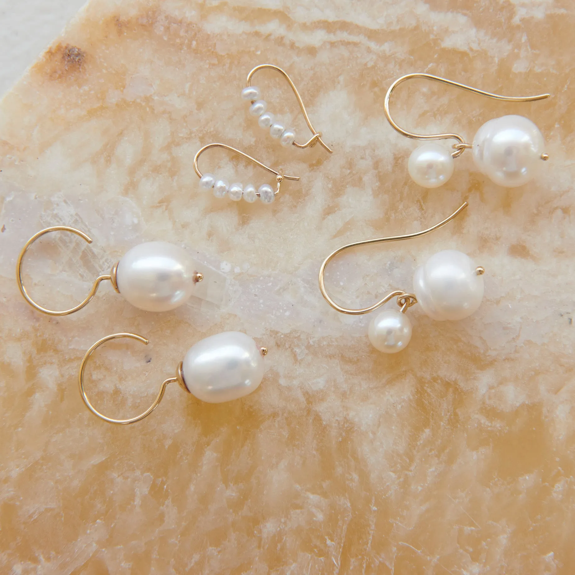 Pearl Duet Earrings