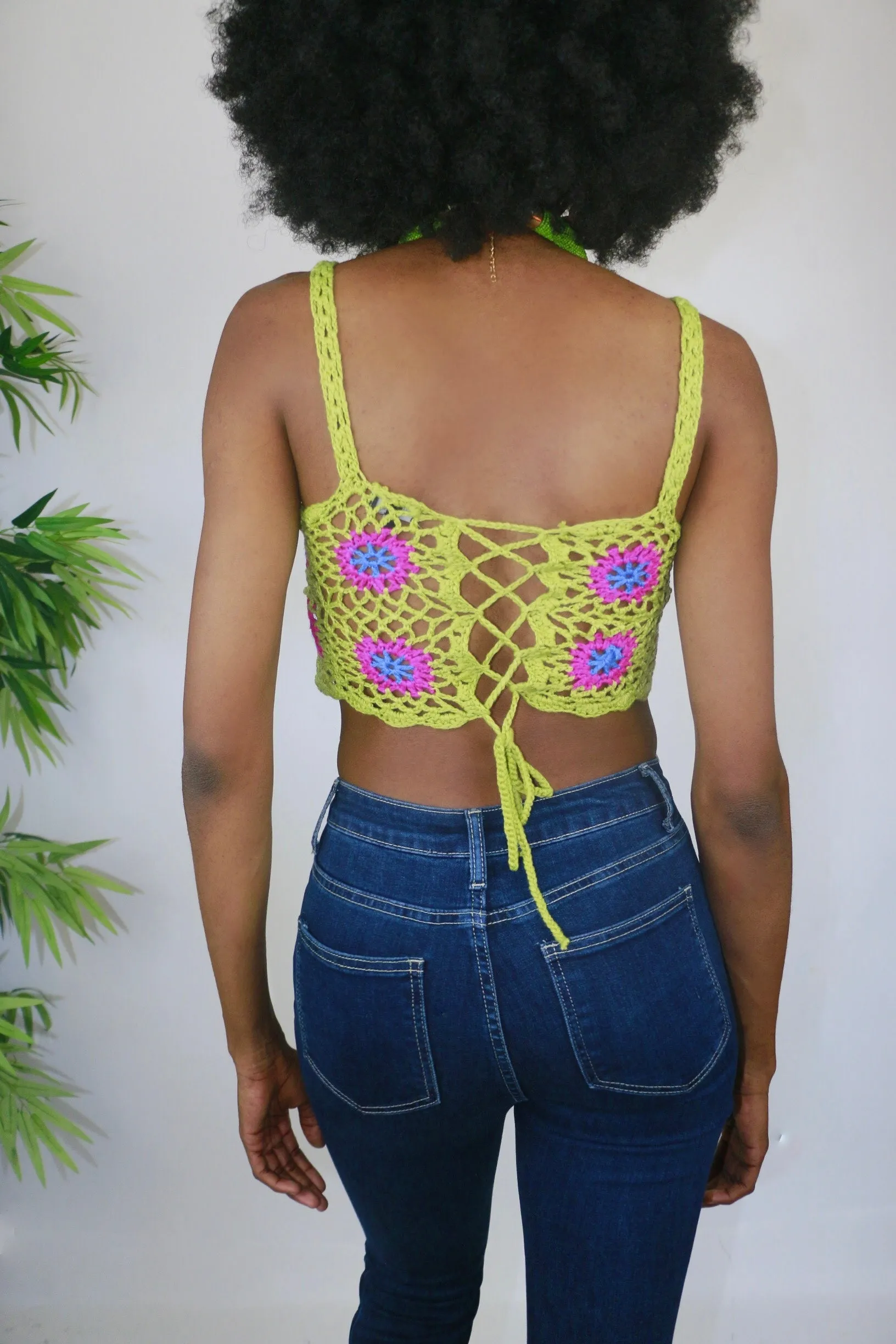 Phoebe FestivalCrochet Crop