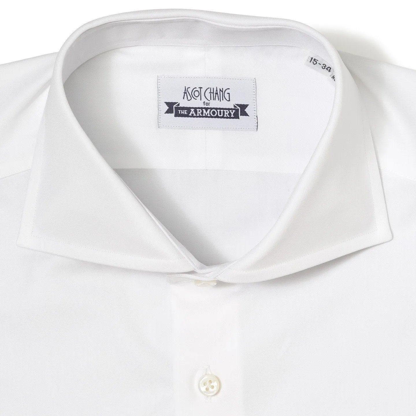 Pinpoint Spread Collar Shirt