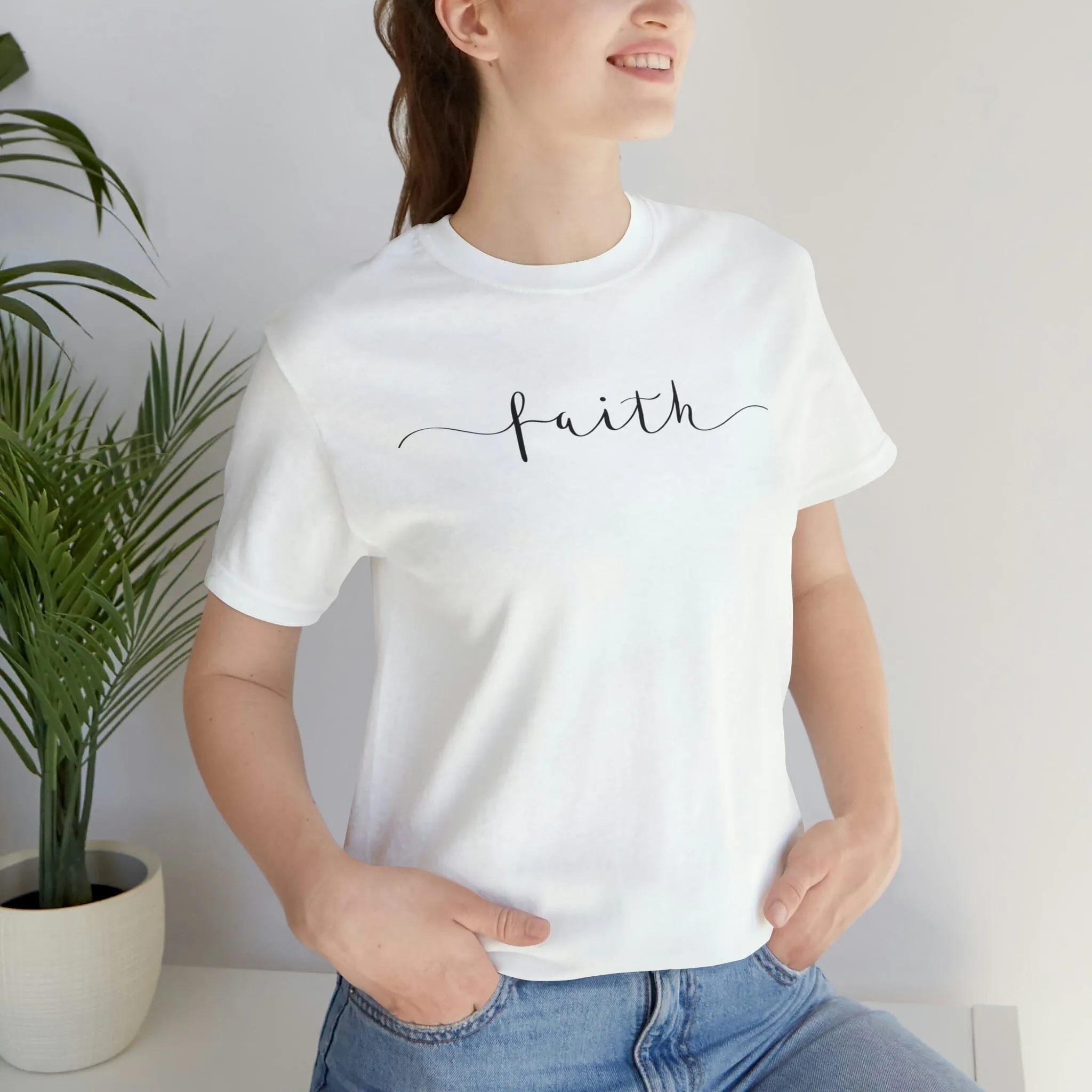 "Faith" Bella Canvas Ultra Soft Unisex Jersey Short Sleeve Tee