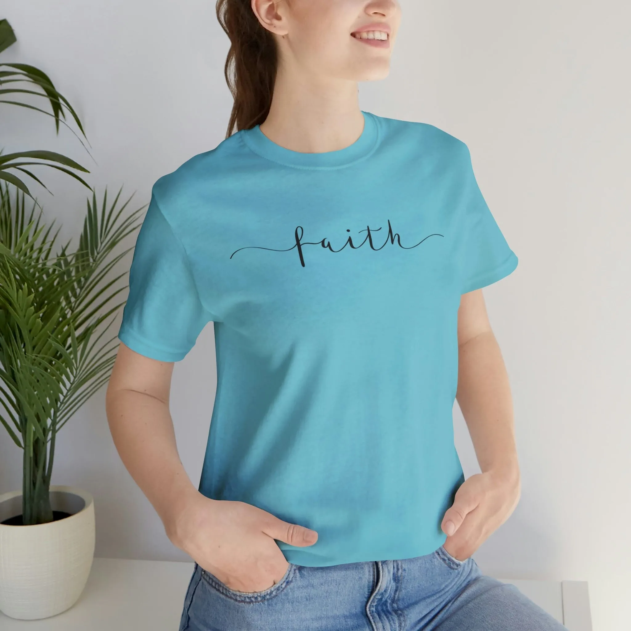 "Faith" Bella Canvas Ultra Soft Unisex Jersey Short Sleeve Tee