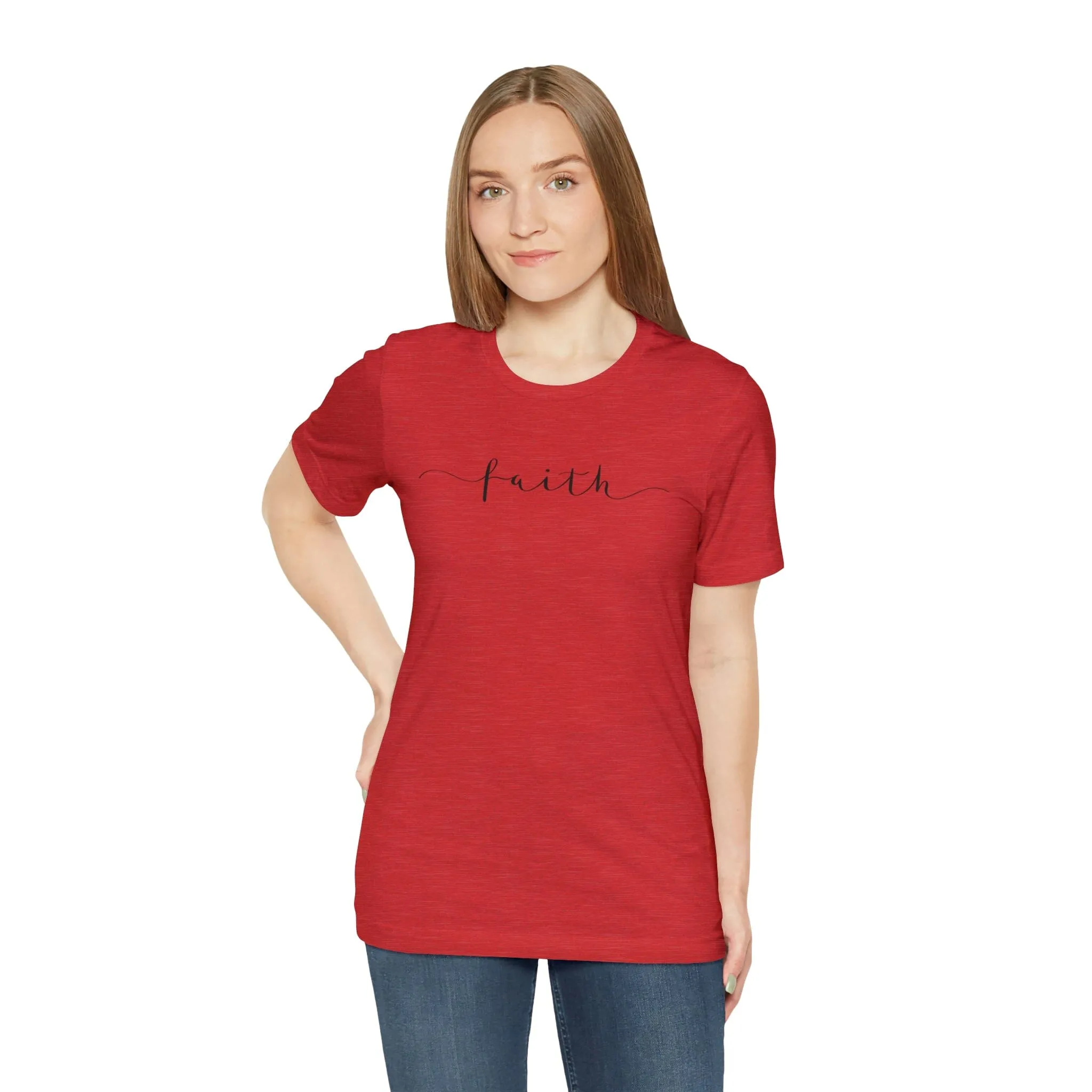 "Faith" Bella Canvas Ultra Soft Unisex Jersey Short Sleeve Tee