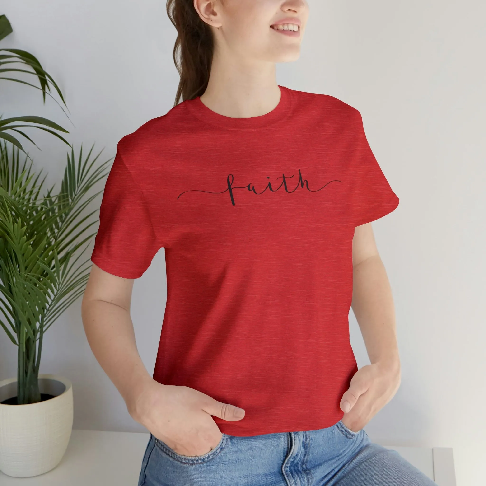 "Faith" Bella Canvas Ultra Soft Unisex Jersey Short Sleeve Tee