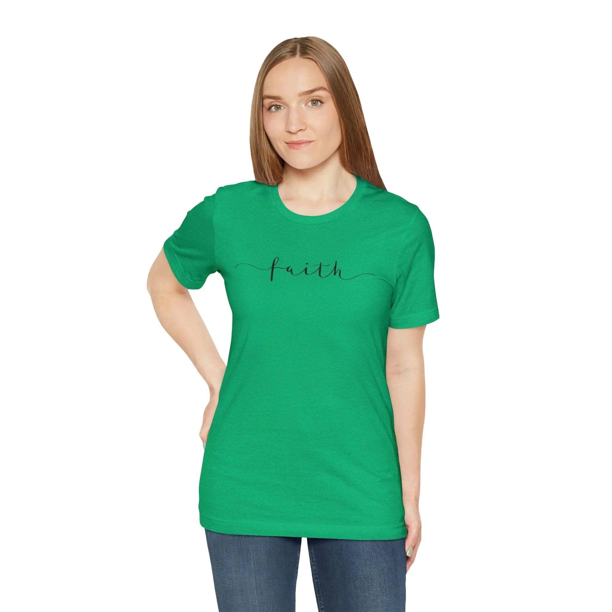 "Faith" Bella Canvas Ultra Soft Unisex Jersey Short Sleeve Tee