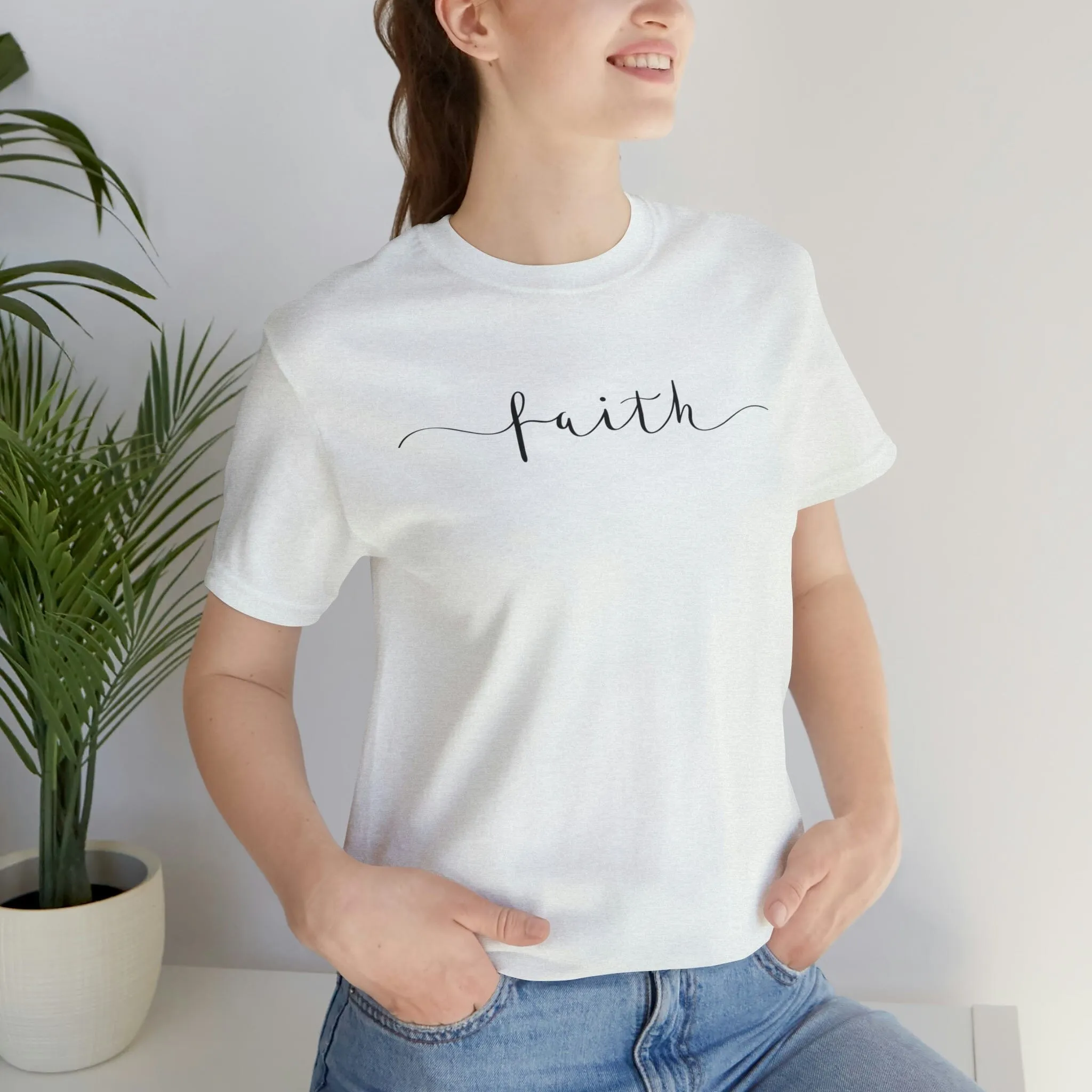 "Faith" Bella Canvas Ultra Soft Unisex Jersey Short Sleeve Tee