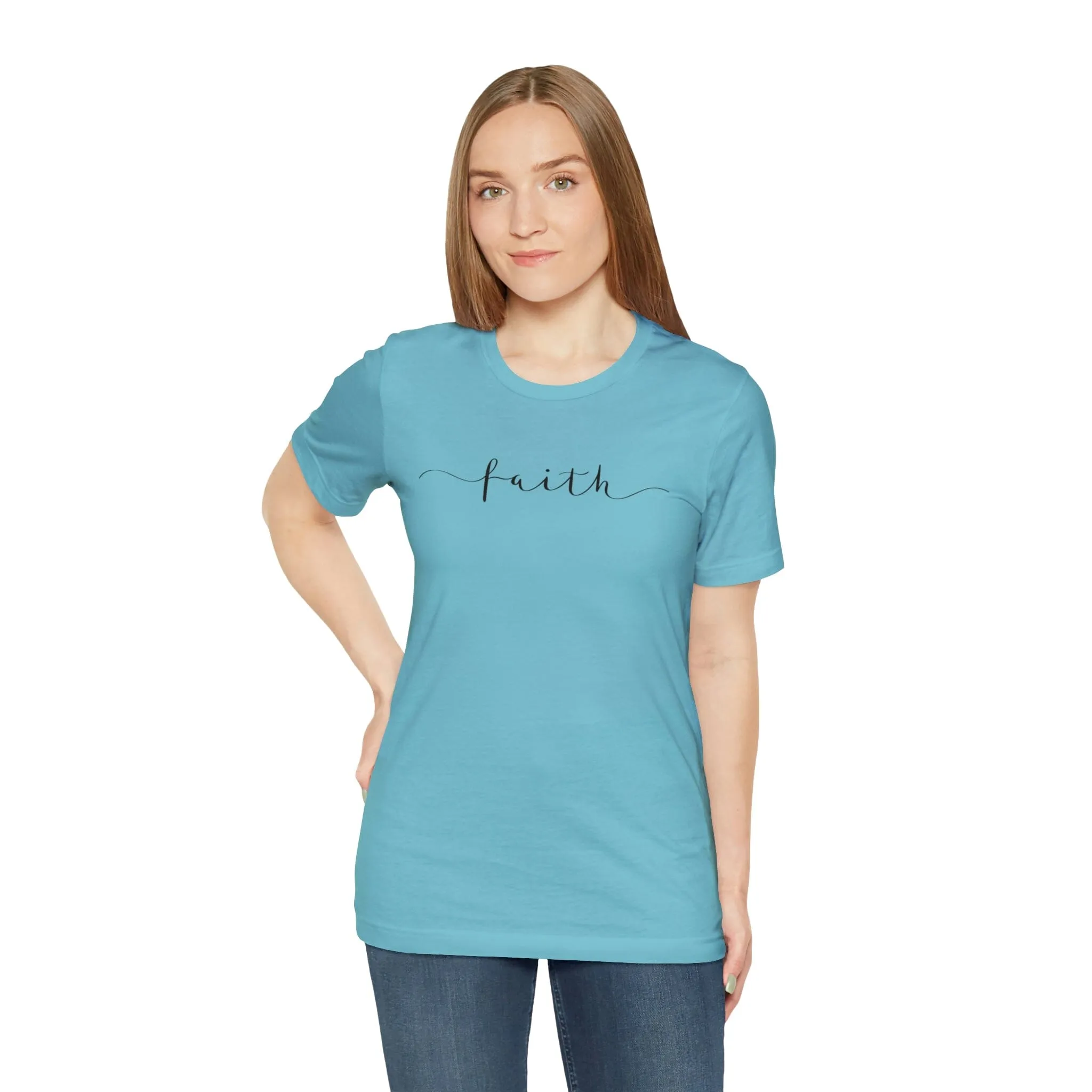 "Faith" Bella Canvas Ultra Soft Unisex Jersey Short Sleeve Tee