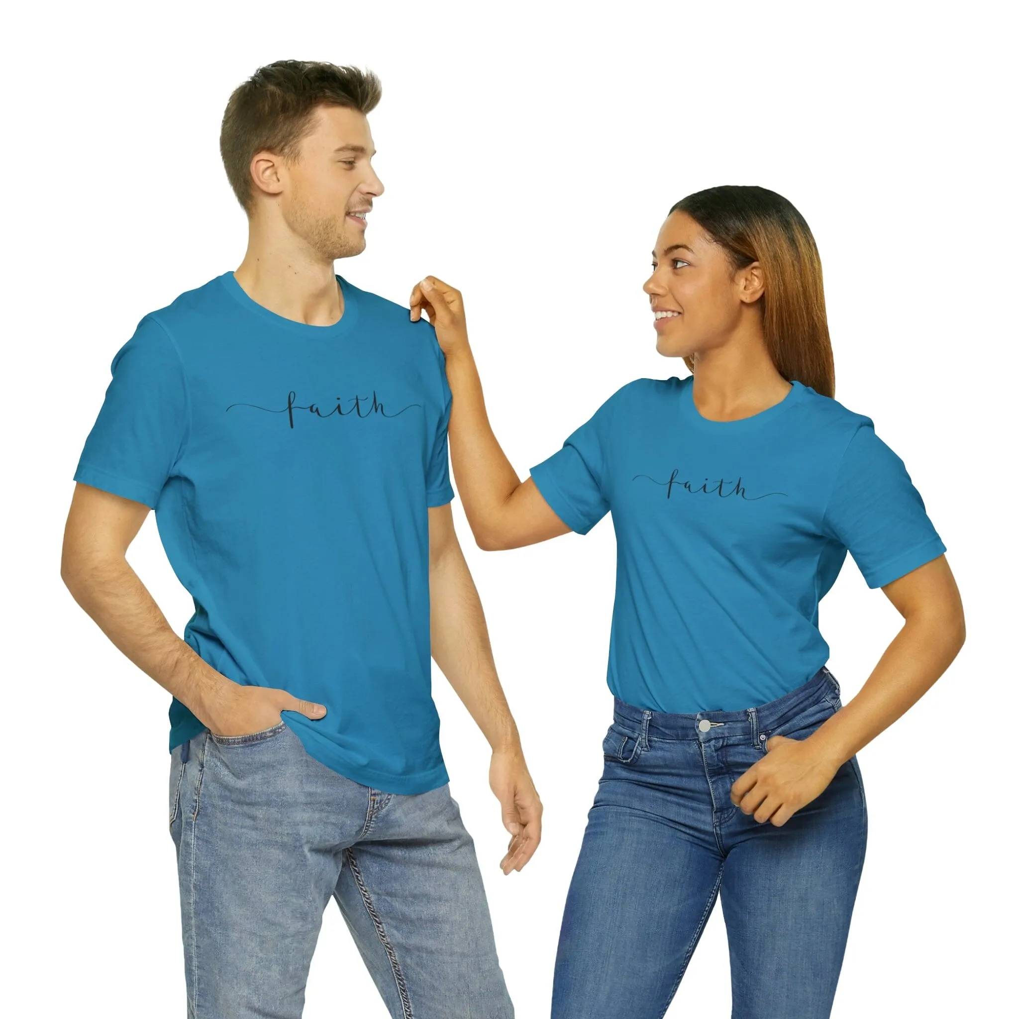 "Faith" Bella Canvas Ultra Soft Unisex Jersey Short Sleeve Tee